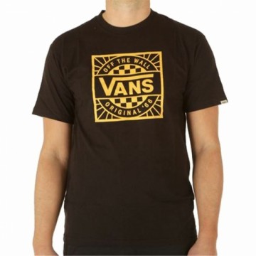 Vīriešu Krekls ar Īsām Piedurknēm Vans Original B-B  Melns