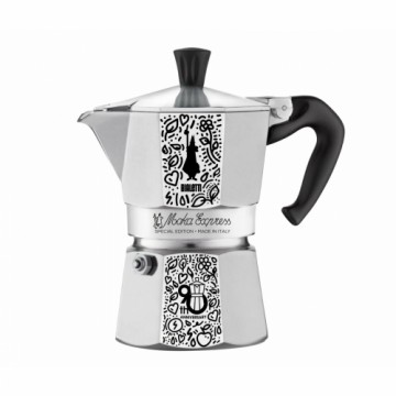 Итальянская Kофеварка Bialetti Moka Express Алюминий