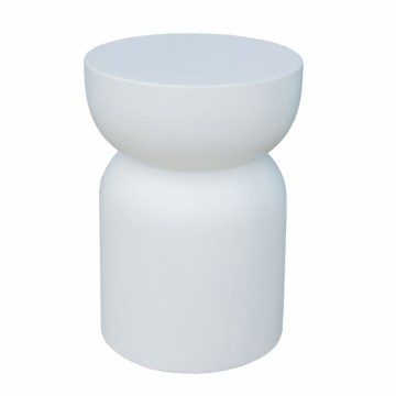 Stool Bacoli White Cement 33 x 33 x 46 cm