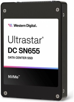 Dysk SSD Western Digital Ultrastar SN655 WUS5EA138ESP7E3 3.84TB U.3 PCI ISE 0TS2461 (DWPD 1)