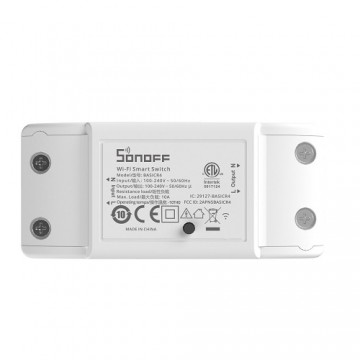 SONOFF BasicR4 1-Channel WiFi Smart Switch, 2400W