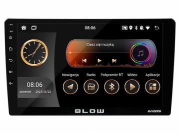 Radio BLOW AVH-9991 1DIN 9" Android/WiFi/GPS/CARPLAY