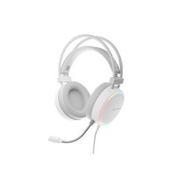 Genesis | On-Ear Gaming Headset | Neon 613 | Built-in microphone | 3.5 mm, USB Type-A | White