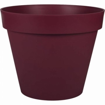 Plant pot EDA Ø 41 cm Dark Red Plastic Circular Modern