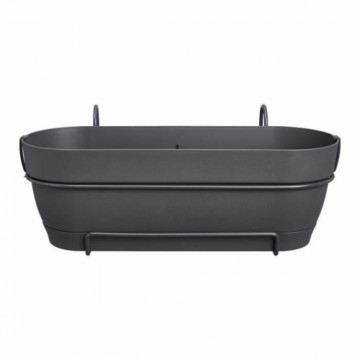 Plant pot Elho 50 cm Grey Plastic Squared Modern