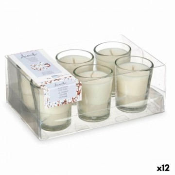 Acorde Aromatizētās sveces Komplekts 16 x 6,5 x 11 cm (12 gb.) Stikls Kokvilna