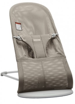 Babybjorn BABYBJÖRN bouncer BLISS Mesh, grey/beige + toy, 606102