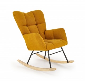 Halmar VASCO rocking chair, mustard