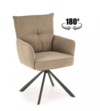 Halmar K528 chair, cappuccino