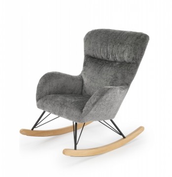 Halmar CASTRO leisure chair color: grey