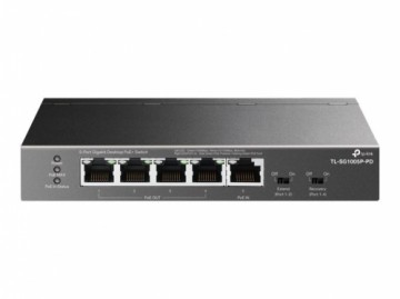 TP-Link   5-Port Gigabit Desktop Switch with 4-Port PoE TL-SG1005P-PD  Unmanaged  Desktop/Wall mountable