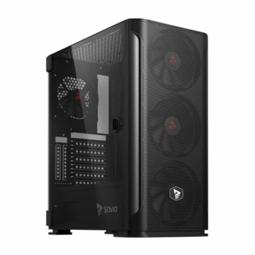 Блок полубашня ATX Galileo Savio SHADOW X2 Чёрный