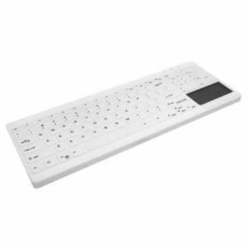 Mazgājama Dezinficējamā Tastatūra Active Key AK-C7412 Balts