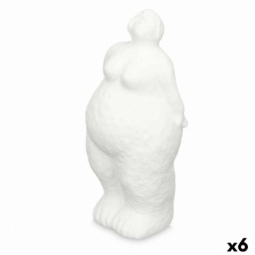 Gift Decor Декоративная фигура Белый Dolomite 14 x 34 x 12 cm (6 штук) Женщина постоянный