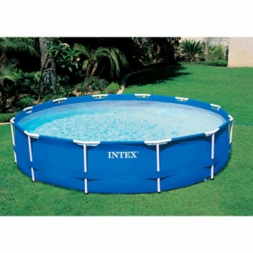 Intex Frame Pool Set Rondo, Ø 305cm x 76cm, Schwimmbad