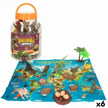 Figūru komplekts Colorbaby 19 Daudzums Dinozauri Plastmasa 17 x 9 x 6 cm (6 gb.)