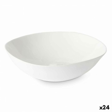 Vivalto Блюдо Белый 21,5 x 7 x 21,5 cm (24 штук) Квадратный