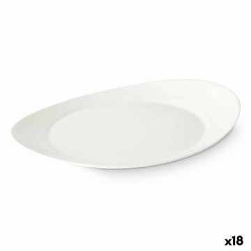 Vivalto Плоская тарелка Белый Cтекло 30,5 x 3 x 26 cm (18 штук)