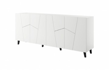 Cama Meble ETNA chest of drawers 200x42x82 white matt