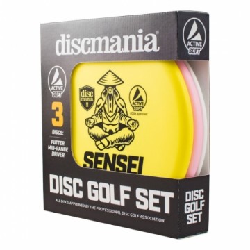 Discgolf DISCMANIA Active 3 Soft Disc Set