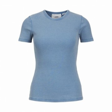 Women’s Short Sleeve T-Shirt Jack & Jones Jxfrankie Wash Ss Blue