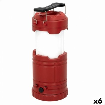 Светодиодный фонарь Aktive Красный Кемпинг (6 штук)