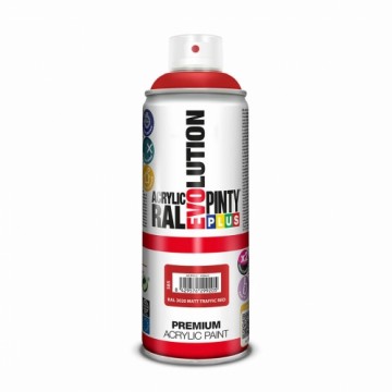 Spray paint Pintyplus Evolution RAL 3020 Traffic Red 400 ml Matt