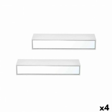 Gift Decor Planken Koks MDF 2 Daudzums spogulis Komplekts (4 gb.)