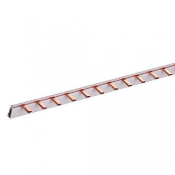 CNC Busbar Pin 1P, 54 modules, 63A, 1.4x7mm, 1m