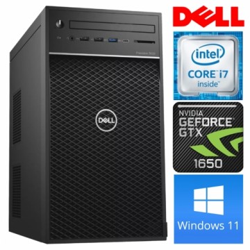 DELL 3630 Tower i7-8700K 32GB 512SSD M.2 NVME+2TB GTX1650 4GB WIN11Pro