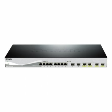 D-Link DXS-1210-12TC Smart Managed Switch 8x 10 Gbit/s Ethernet, 2x 10 Gbit/s SFP+, 2x 10GbE/SFP+ Combo