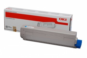 Original Toner Cyan OKI C532, C542, MC563, MC573 (46490607)