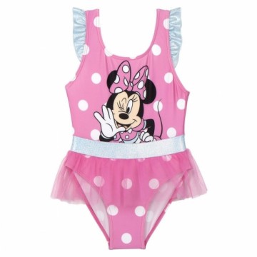 Meiteņu Peldkostīms Minnie Mouse Rozā