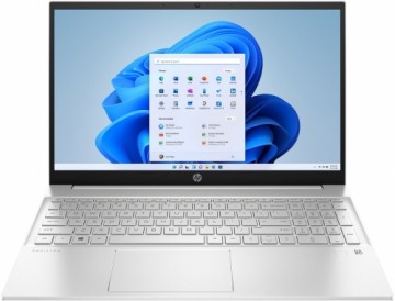 Hewlett-packard HP Pavilion 15-eh3005nw Ryzen 5 7530U 15.6"FHD AG slim 250nits 8GB DDR4 SSD512  Radeon Integrated Graphics No ODD FPR Cam720p Win11 2Y Natural Silver