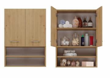 Top E Shop Topeshop POLA MINI DK ARTISAN bathroom storage cabinet Oak