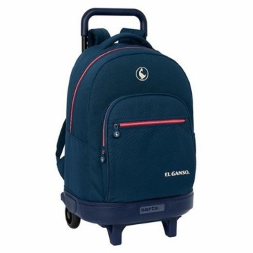 Школьный рюкзак с колесиками Safta Синий 33 x 22 x 45 cm