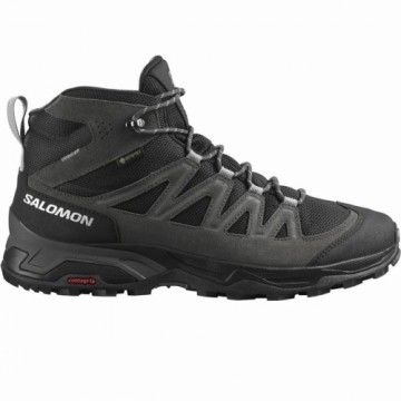 Сапоги для гор Salomon X Ward Leather Mid Gore-Tex Чёрный