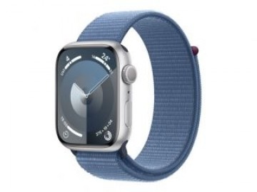 Apple   Watch Series 9 GPS 45mm Silver Aluminium Case with Winter Blue Sport Loop