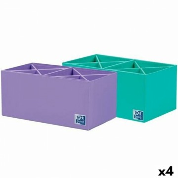 Saliekamo Organizējošo Kastu Komplekts Oxford Kartons 115 x 11 cm (4 gb.) 2 Daudzums