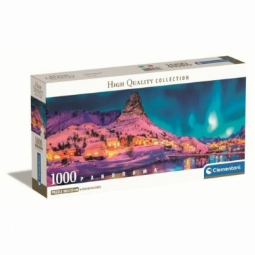 Puzle un domino komplekts Clementoni Pannorama Lofoten Island 1000 Daudzums