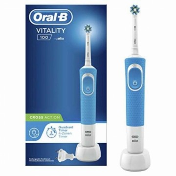 Электрическая зубная щетка Oral-B 100 CrossAction (1 Предметы)