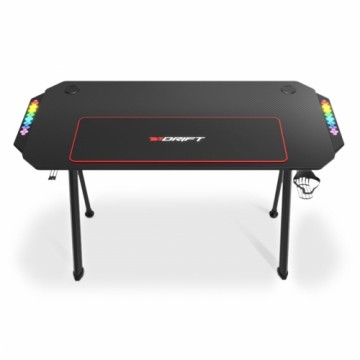 Письменный стол Gaming DRIFT DRDZ175RGB Чёрный 120 x 60 cm