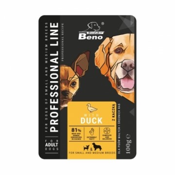 Super Benek SUPER BENO Adult Small and medium Duck - Wet dog food - 100 g