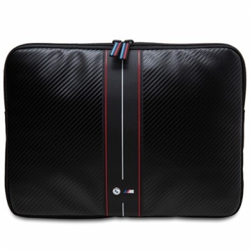 BMW Sleeve BMCS16COMSCAKR 16" czarny|black Carbon Red Stripes