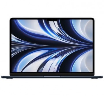 Notebook|APPLE|MacBook Air|CPU  Apple M3|13.6"|2560x1664|RAM 8GB|SSD 512GB|10-core GPU|Integrated|ENG|macOS Sonoma|Midnight|1.24 kg|MRXW3ZE/A