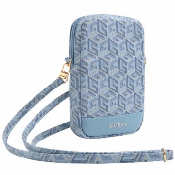 Guess Torebka GUWBZPGCSPGB niebieski|blue Zip GCube Bottom Stripe