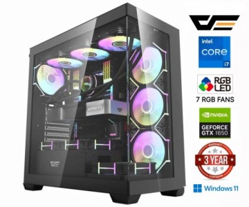 Mdata Gaming Core i7-11700F 16GB 1TB SSD NVME 1TB HDD GTX 1650 Windows 11