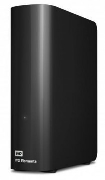 External HDD|WESTERN DIGITAL|Elements Desktop|WDBWLG0200HBK-EESN|20TB|USB 3.0|Black|WDBWLG0200HBK-EESN