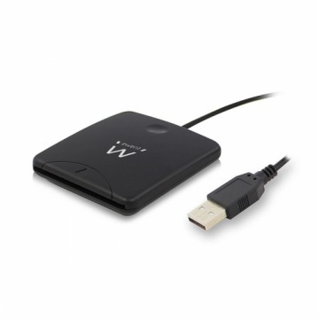 Ридер удостоверений личности Ewent EW1052 USB 2.0 Чёрный