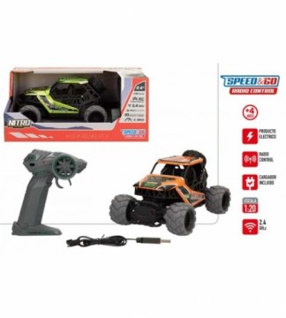 Speed & Go Radio vadāmā mašīna Nitro (metāls/plastmasa, USB) 4+ CB47531